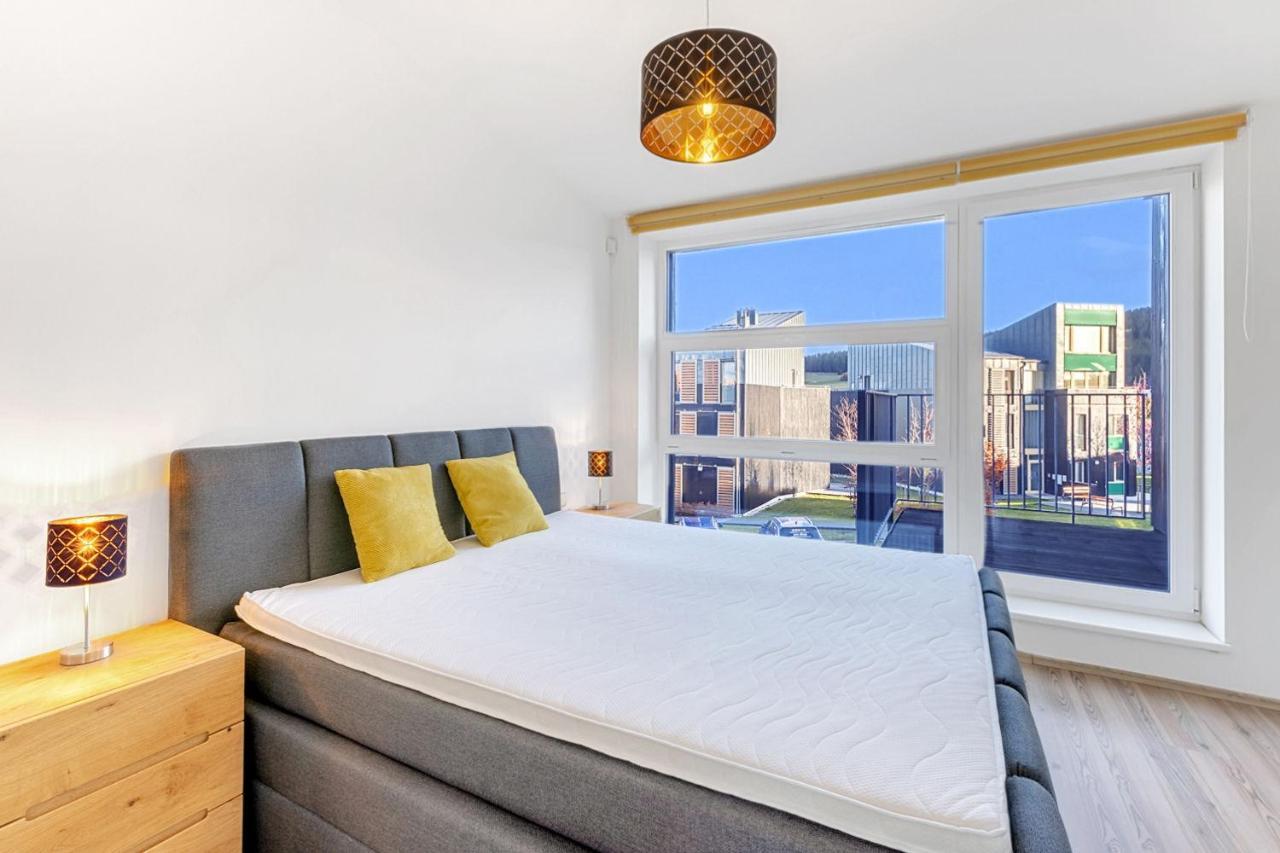 Miky Apartman Klinovec Garden Loucna pod Klinovcem Exterior photo